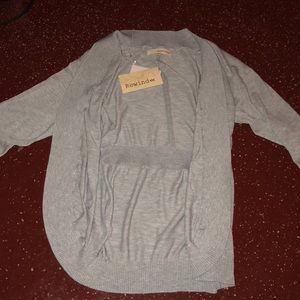 Brand new grey cardigan